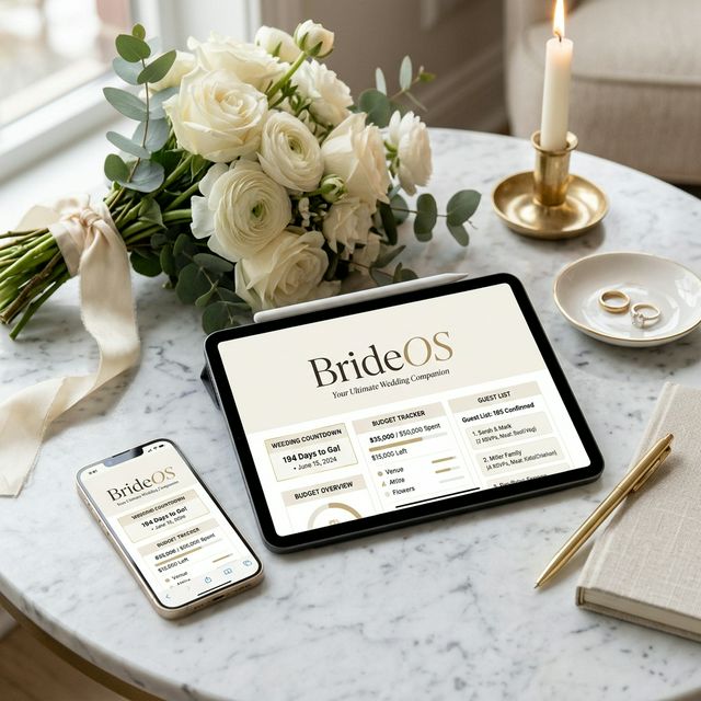 BrideOS Mockup